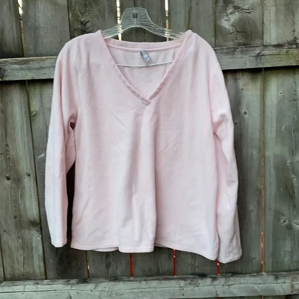 Old Navy Pink Fleece Sweater sz. XL